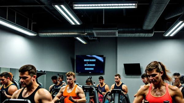 Top conseils pour sélectionner l'éclairage idéal de salle de sport